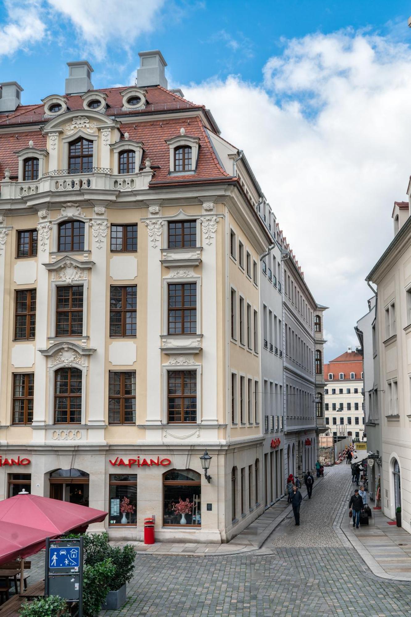 Grosszuegiges Apartment Mit Blick Zur Frauenkirche Dresden Exterior photo